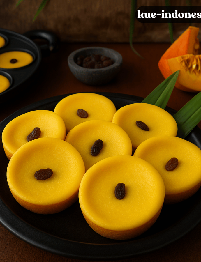 Kue Lumpur Labu Kuning yang Lembut dan Manis Banget!