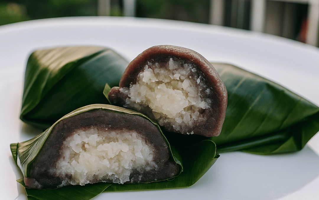 Kue Bugis Ketan Hitam Isi Kelapa yang Bikin Nagih