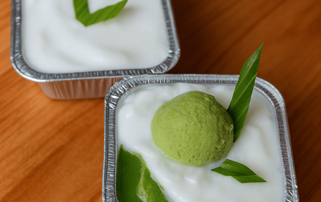Kue Lumpur Surga, Lembut dan Manis dengan Lapisan Pandan