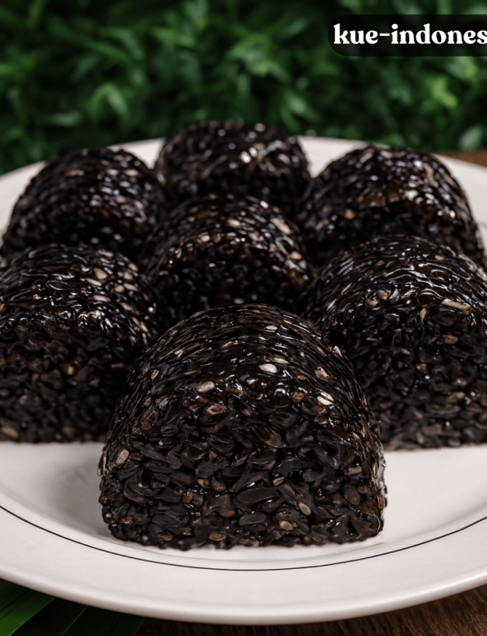 Lezatnya Wajik Ketan Hitam Manis dalam Sajian Tradisional