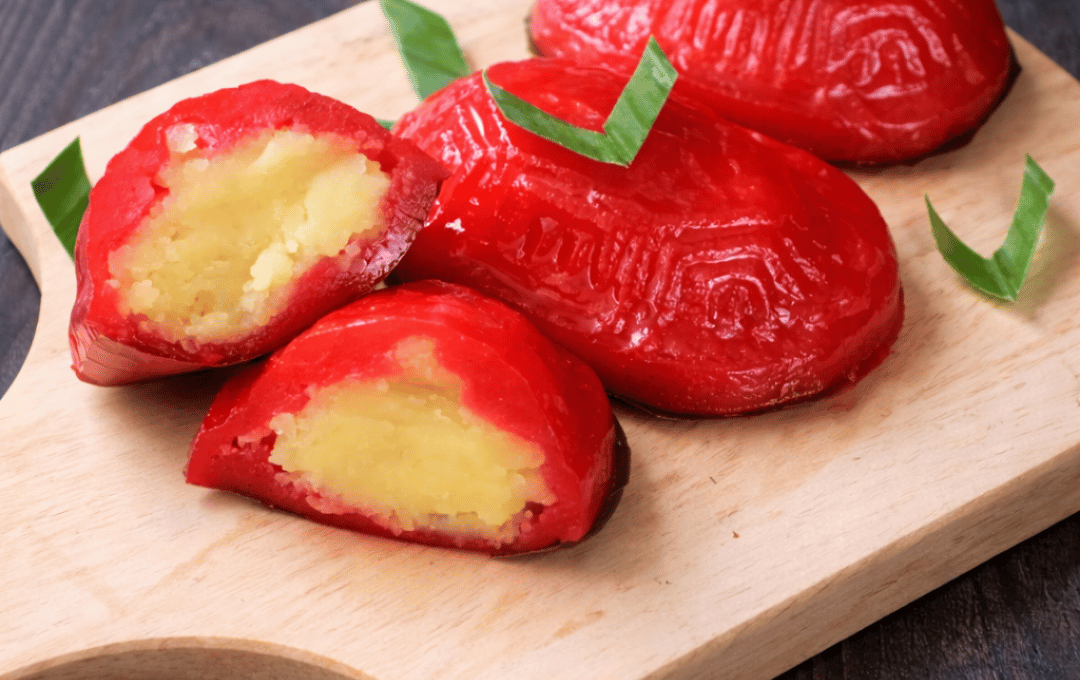 Resep Kue Ku Merah Isi Kacang Hijau: Super Empuk!