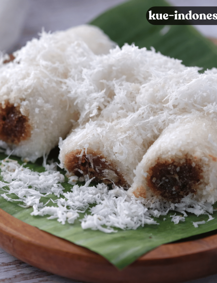 Cara Membuat Kue Putu Bambu Aroma Pandan Asli Wangi