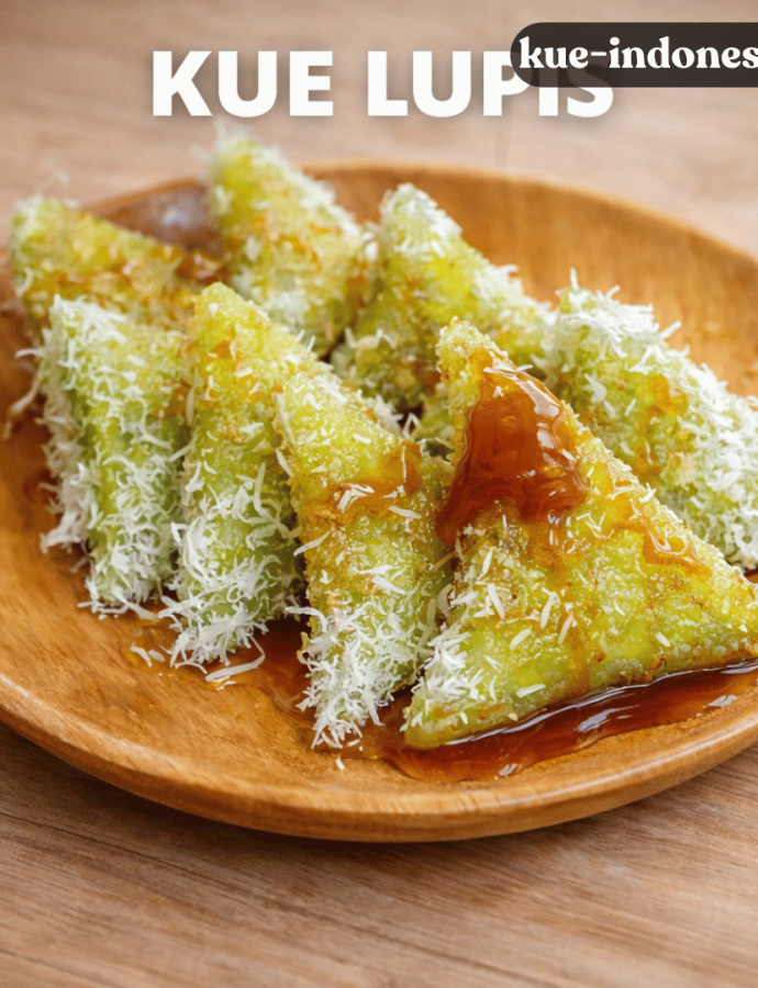 Tips Anti Gagal Membuat Kue Lupis Ketan Yang Kenyal