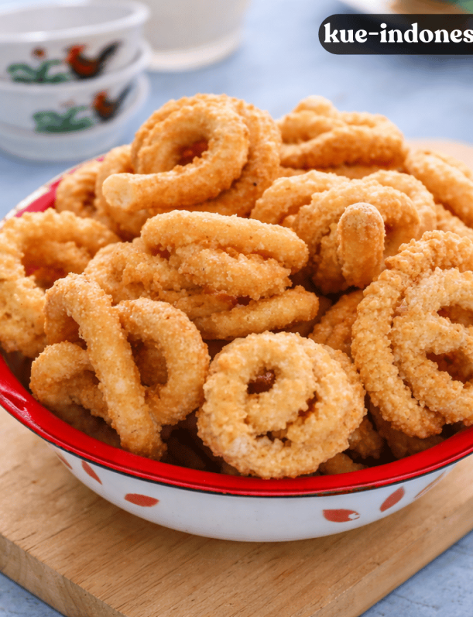 Resep Kue Akar Kelapa Anti Patah, Renyah Gurih!