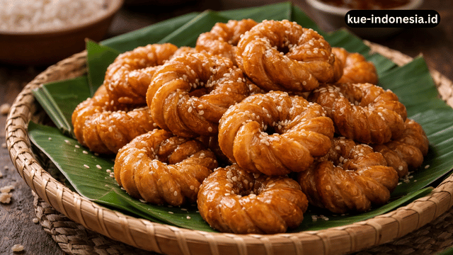 Kue Perut Ayam Palembang, Jajanan Kriuk Manis