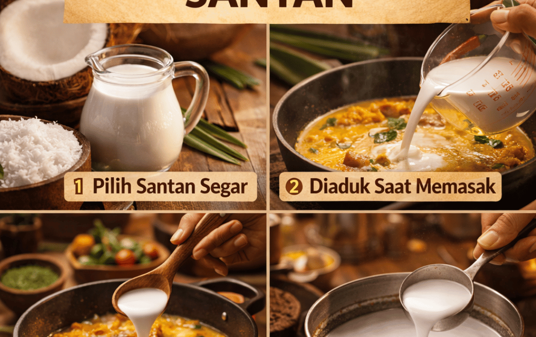 Tips Menggunakan Santan Agar Kue Lembut Dan Tidak Pecah