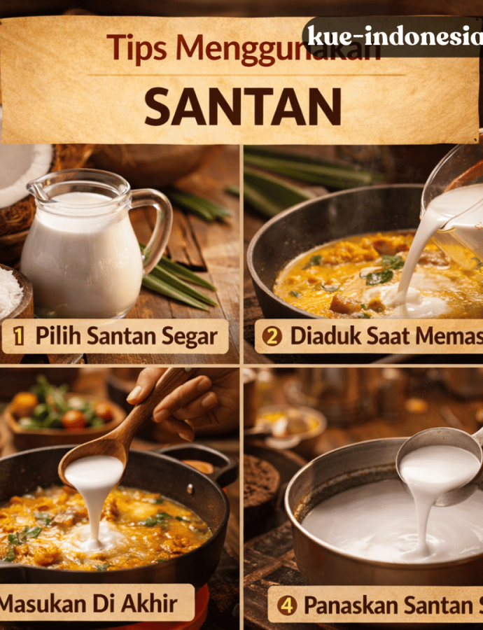 Tips Menggunakan Santan Agar Kue Lembut Dan Tidak Pecah